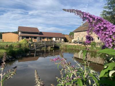 Ferme équestre paradisiaque historique, 12,4 ha, Manège