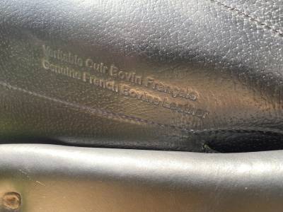 Voltaire design - selle adelaide noire 18