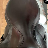 Selle voltaire design - modèle stuttgart-chocolat