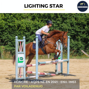 Lighting star - aqps - 4 ans