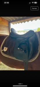 Selle dressage maestoso de luxe 