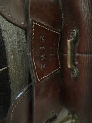 Selle de randonnée thcuir complète