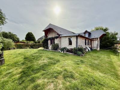 Ravissante maison de plain-pied rénovée avec jardin