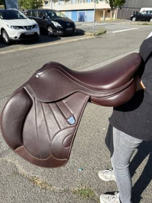 Selle bates victrix cair marron 16,5