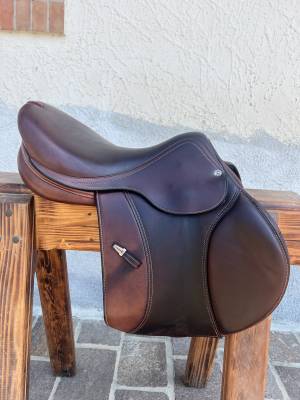 Sella equipe italia ek26, carbon 17, marrone