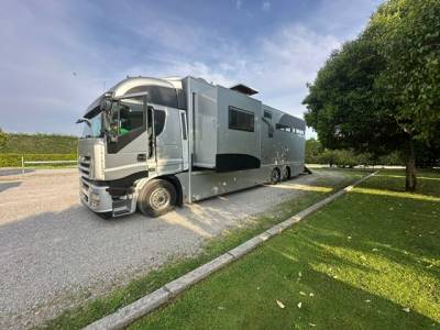iveco magirus 26e42 de 2007/390000kms/148000eu/pop out