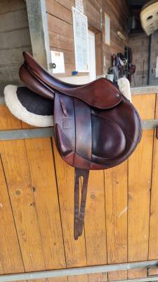 Selle childéric cso ou cross 17,5