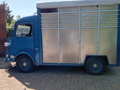 Furgoneta para caballos citroen hw 1972 de segunda mano