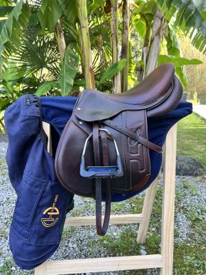Sella da salto ostacoli Heritage classique 16.5" - 2022