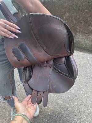 Selle gbs marron 17,5