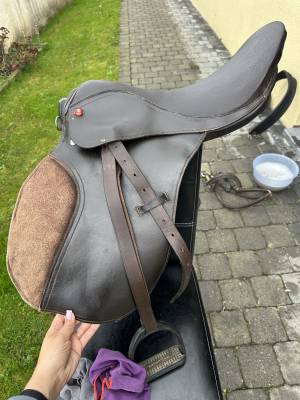 Selle dressage 18 pouces