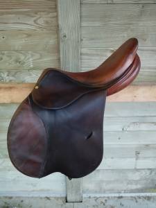 Sella da salto ostacoli delgrange  17.5