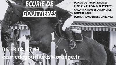 écurie de gouttières