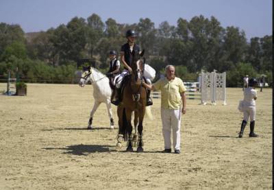 Yegua salto perfecta amateur