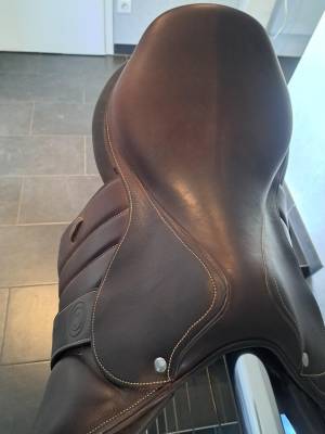 Selle forestier sellier seoul toute veau chataigne 17.5