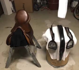 Selle devoucoux modèle socoa 17.5