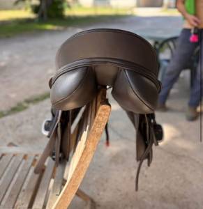 Sella mista kent & masters  selle kent and masters, gp, haut garrot universal 18