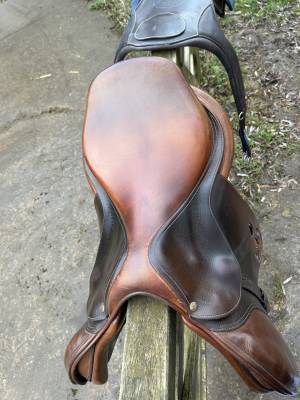 Sella da salto ostacoli delgrange  17.5