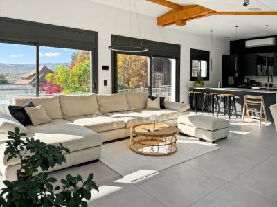 Maison contemporaine 6 pièces contamine sur arve (74)