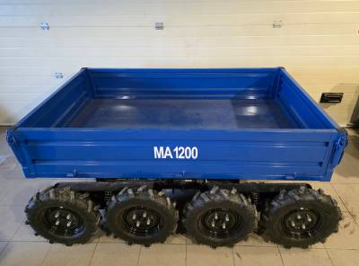 Dumper basculant 1000 kgs electrique