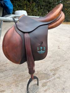 Sella da salto ostacoli delgrange  17.5