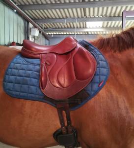 Selle mono quartier chiberta o devoucoux 17,5' 