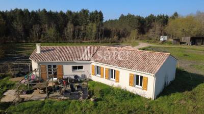 Projet equin: maison récente + infrastructures sur 2 hectares