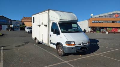 Kleine paardenvrachtwagen (B rijbewijs) Renault master 2002 Tweedehands
