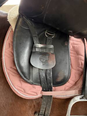 Selle éric thomas dressage taille 17 