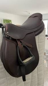 • antarès signature obstacle 17,5 cuir veau comme neuve