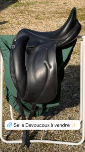 Sella da dressage devoucoux  18