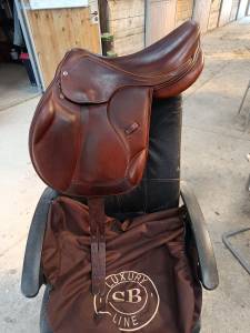 Sella da cross baude cross  17.5