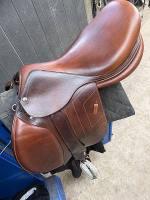 Sella da salto ostacoli renaissance  18