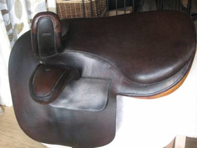 Selle Hermes Orientation Obstacle - Taille 17 Pouces - Cuir D'occasion