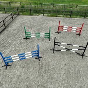 Parcours d'obstacle d'entra&icirc;nement