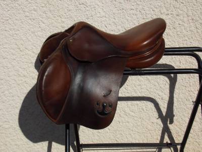 Sella da salto ostacoli delgrange  16.5