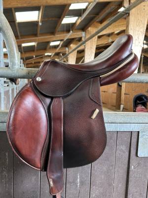 Sella da salto ostacoli cwd  17.5