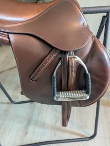 Sella da salto ostacoli delgrange  17