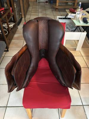 Sella da salto ostacoli equip'horse santa cruz  17.5