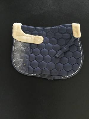 Tapis de selle bleu F&eacute;lix B&uuml;hler 