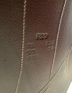 Sella da salto ostacoli rebelle  17