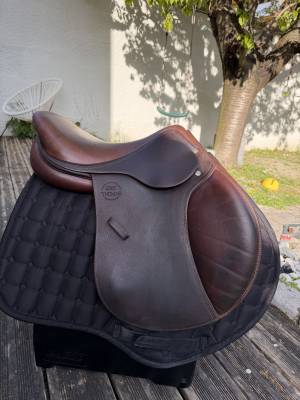 Selle mixte eric thomas élite taille 17 pouces 