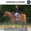 HOMMAGE A NADINE - PS - 3 ANS