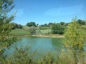 25ha de terres avec lac d'irrigation dont 5ha d'amandiers