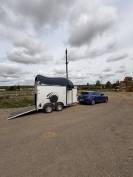 Location de van 1 place et demi - Transport de chevaux 
