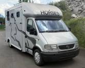 Camion Opel Movano expertis&eacute; - double rampe lat&eacute;rale