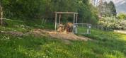Ratelier pour grosse botte de foin 