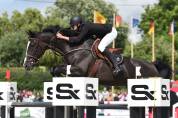 Hongre CSO noir 12 ans niv. 130-135cm