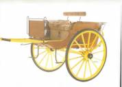 Rijtuigen - Hondenwagen  Morgan 