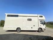 Mercedes Atego trasporto 4 cavalli e living